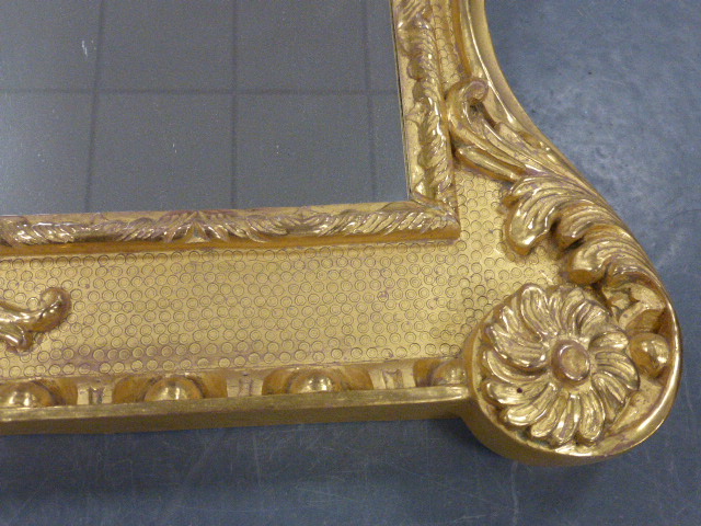 A George II style giltwood framed mirror, - Image 3 of 4