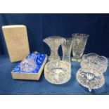 Boxed Edinburgh Crystal decanter from the Continental Collection,