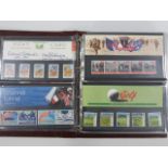 Stamps - GB Presentation packs 1994-1999. Sixty in Royal Mail album.