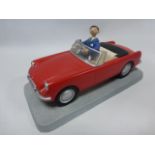 Robert Harrop - Camberwick Green - Mr Dagenham In His Car - Limited Edition No. 46/200, with box.