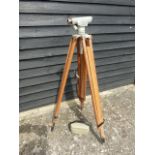 A Stanley Theodolite & Tripod.