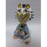 Lorna Bailey Limited Edition cat, 'The Joker' from the Bat Man series, No.