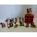 Robert Harrop - Complete set of twelve Dennis The Menace figures BP01-BP12,