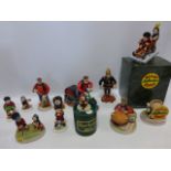 Robert Harrop - Twelve Beano Dandy consecutively numbered figures of Desperate Dan and Dennis The