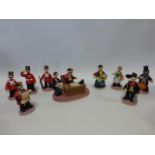 Robert Harrop - Nine Camberwick Green figures - The Mayor & Mr Troop 'It's A Busy Day Being A