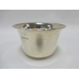 William Hutton plain silver bowl hallmarked Birmingham 1928, the rim measuring 9.