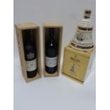 Two bottles Taylor's Port - late bottled vintage 2001 and 10 year old tawny both in wooden boxes,