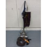 Vintage Vacuum Cleaner, Goblin Monarch Model 36 with hose,four heads & electric cable lead.
