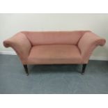 A Victorian pink upholstered Chesterfiel