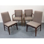 Four 1960's Gordon Russell dining chairs