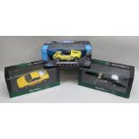 TWO AUTOART CLASSIC DIE-CAST VEHICLES 1:18 SCALE including Lotus Esprit Type 79 in dark green