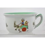 A 'SHELLEY' CERAMIC CHILDS CHAMBER POT with designs after Mabel Lucie Atwell