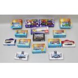 A LARGE COLLECTION OF VW MODELS including two scalextric boxed vehicles C2337 VW beetle castrol no.