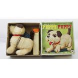 A 20TH CENTURY JAPANESE 'ALPS' TRADE MARK PEPPY PUPPY battery operated remote control toy puppy in