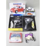 BURAGO METAL MODEL KIT VW NEW BEETLE 1998 1:24 scale in sealed OVB, a Welly 1:32 scale new Beetle