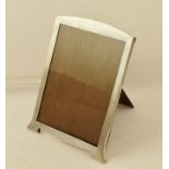 SANDERS & MACKENZIE A SILVER MOUNTED PHOTOGRAPH FRAME, polished wood back, Birmingham (considered to