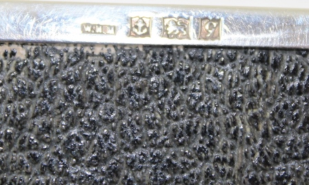 W H MANTON LTD A MID 20TH CENTURY SILVER CIGARETTE BOX, having engine turned hinged lid, - Image 6 of 8