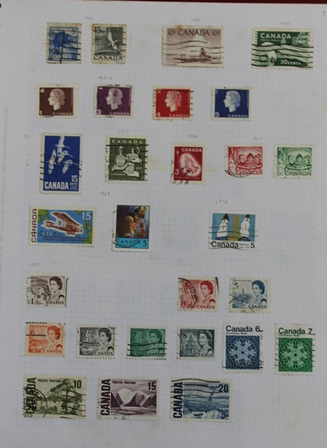 THREE ALBUMS OF WORLD STAMPS, including Japan and USA - Image 3 of 5