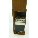 A SALESMAN/SHOWROOM STATIC MODEL OF A 1960'S NEW HOME HORIZON GAS COOKER with calibrated dials, in