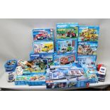 A GOOD QUANTITY OF BOXED PLAYMOBIL SETS including 3181,4496,3647,5949,4322,4401,4175,3754,4264,