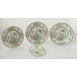 A PART "MINTON" DINNER SERVICE "Indian Tree" pattern, comprising 12 x 26.5cm diameter dinner plates,