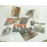 A SELECTION OF PHOTOGRAPHS OF FILM STARS, to include Dean Martin, Frank Sinatra, Liza Minelli and