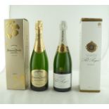 PERRIER JOUET NV Grand Brut Champagne, 1 bottle boxed POL ROGER NV Extra Dry Cuvee de Reserve, 1