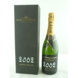 MOET ET CHANDON Grand Vintage 2002 Champagne, 1 bottle in presentation box