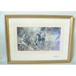 AFTER DAVID SHEPHERD "Elephant", a Colour Print, mount signed in pencil, inscribed verso, 16cm x