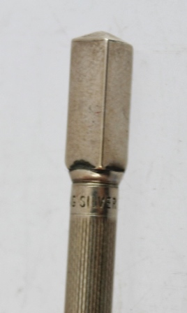 A SET OF FOUR STERLING SILVER BRIDGE PENCILS, each with a suit symbol to the top, cased - Image 5 of 5