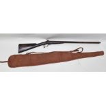 J & W TOLLEY OF BIRMINGHAM A 13-BORE SIDE-BY-SIDE PIN FIRE SHOTGUN by J. & W. Tolley of