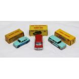 DINKY TOYS DIE-CAST MODEL OF A NASH RAMBLER with windows no.173, in original vending box, a