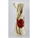 A MOORCROFT CERAMIC JUG, designed by Emma Bossons FRSA, tube lined and hand painted in the "