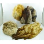 A QUANTITY OF FUR STOLES