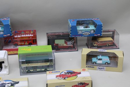 CORGI CLASSICS DIE-CAST VEHICLES including Police Mini, Chevrolet Chicago Fire Chief and Highway - Image 3 of 4
