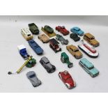 A COLLECTION OF DINKY TOYS including Rambler Nash Estate, Studebaker Estate, Ford Sedan, Caravan,