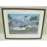 AFTER NICHOLAS A. WATTS "Miami" - Derek Bell and Al Holbert winning the Miami Grand Prix, Feb