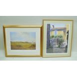 AFTER MARK CHADWICK "Turnberry - Ailsa Course", a golfing scene, a Colour Print, signed in pencil,