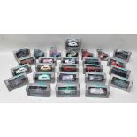 TWENTY-SEVEN LA COLLECTION VITESSE DIE-CAST MODELS OF VW BEETLES all in acrylic display boxes and in