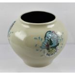 A MOORCROFT CERAMIC VASE, designed by Emma Bossons FRSA, tube lined and hand painted in the "