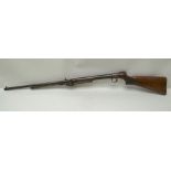 "BSA" LATE 1930'S "T SERIES" AIR RIFLE calibre .22, under lever action