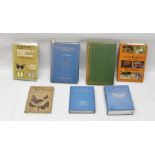 SEVEN VOLUMES RELATING TO BUTTERFLIES AND MOTHS "Field Guide to the Butterflies of Britain and