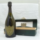 CUVEE DOM PERIGNON 1995 1 bottle in presentation box with tucked in booklet to underside of lid