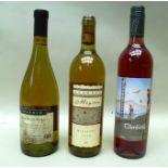 CLIMBING ROSE 2014, 1 bottle HARDY'S NOTTAGE HILL 1999, 1 bottle MOYSTON RIESLING 1998, 1 bottle (3)