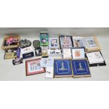 A COLLECTION OF ELVIS PRESLEY RELATED ITEMS, includes a large quantity of First Day Covers, die-cast