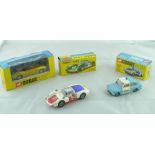 CORGI TOYS NO.330 PORSCHE CARRERA 6, boxed, No.506 Police Panda Imp, boxed, No.338 Chevrolet SS350