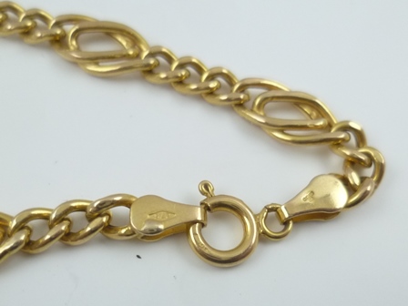 TWO 9CT GOLD NECKLACES 14g (combined) (2) - Image 4 of 5