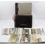 A COLLECTION OF POSTCARDS IN TWO ALBUMS, includes early and late 20th century, also a quantity of