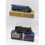 A HORNBY "00" GAUGE "SIR NIGEL GRESLEY" LOCOMOTIVE and a HORNBY DUBLO EDL7 0-6-2 TANK LOCOMOTIVE