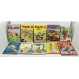 A QUANTITY OF "RUPERT" ANNUALS from the 1960's and 1970's, together with "TIGER" ANNUALS from